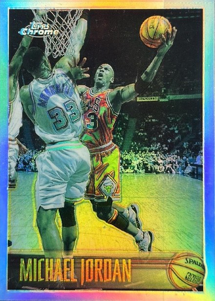 Michael Jordan, Topps Chrome refractor