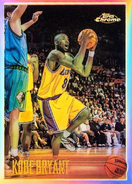 Kobe Bryant, Topps Chrome refractor