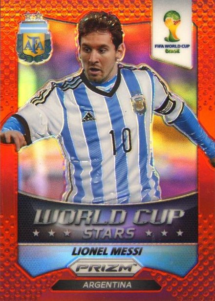 Lionel Messi, Panini Prizm World Cup Stars