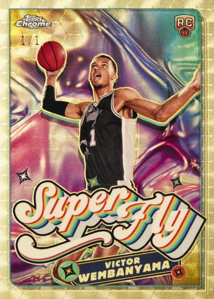 Victor Wembanyama, Topps Chrome Super Fly